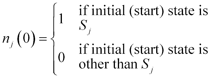 ybar: 0 0 0 0 0 ... From S sub 0 at t = 0 implies xbar: +1 -1 +1 -1 +1 ... or S sub 1 at t = 0 implies xbar: -1 +1 -1 +1 -1 ...